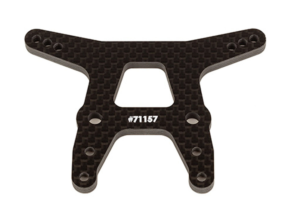 Team Associated 71157 RC10T6.4 Carbon Fiber Gull Wing Front Shock Tower