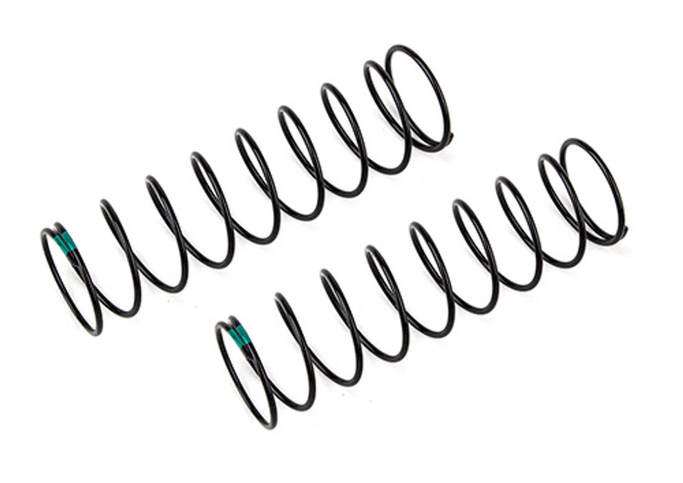 Team Associated 71163 RC10T6.2, RC10SC6.2 Green 13mm Rear Springs 2.20 lb/in, L72, 9.75T, 1.2D