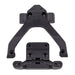 Team Associated 71183 RC10B6.4 Factory Team Carbon Front Angled Top Plate and Ballstud Mount