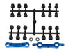 Team Associated 72014 Aluminum DR10 Factory Team Arm Mount Set