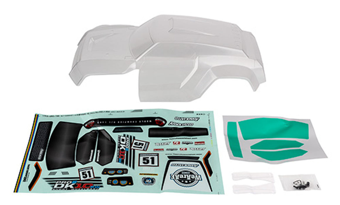Team Associated 72119 Clear Pro2 DK10SW Desert Buggy Body
