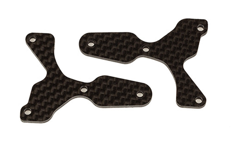 Team Associated 81532 RC8B4 Factory Team Carbon Fiber 2mm Front Lower Suspension Arm Inserts