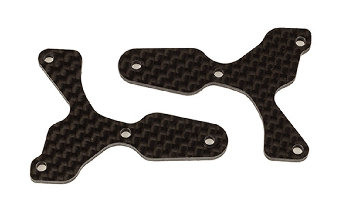 Team Associated 81532 RC8B4 Factory Team Carbon Fiber 2mm Front Lower Suspension Arm Inserts