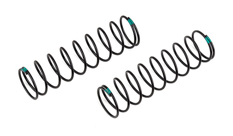 Team Associated 81663  Green 3.60 lb/in L83 10.0T 1.5D 16mm Rear Springs