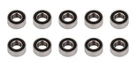 Team Associated 81666 5x10x4mm rubber sealed Clutch Bearings