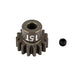 Team Associated 89597 Factory Team Aluminum 15 Tooth-MOD 1 5mm Shaft Pinion Gear