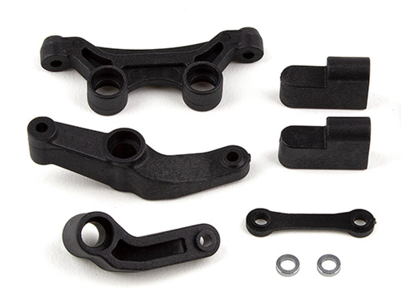 Team Associated 91391 Steering Set for DR10, ProSC10, RB10, Reflex DB10, SC10.3 JRT, SC10.3 Lucas Oil, SR10, Trophy Rat