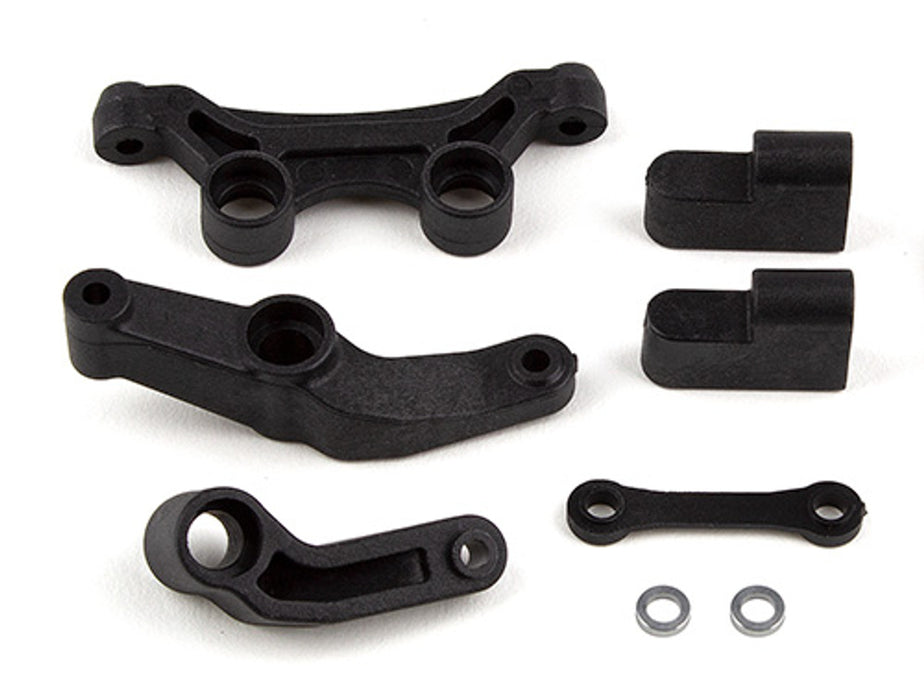 Team Associated 91391 Steering Set for DR10, ProSC10, RB10, Reflex DB10, SC10.3 JRT, SC10.3 Lucas Oil, SR10, Trophy Rat