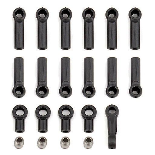 Team Associated 91469 Ball Cups, Rod Ends and Steering Link, Fits: ProSC10, Reflex DB10, and Trophy Rat