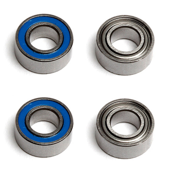 Team Associated 91562 6x13x5 mm Factory Team Bearings for DR10, ProSC10, RB10, RC10B5M, Reflex DB10, SR10, Trophy Rat