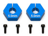 Team Associated 91609 5.0mm Offset Factory Team Clamping Wheel Hexes for DR10 ProSC10, RC10, Reflex DB10, SR10