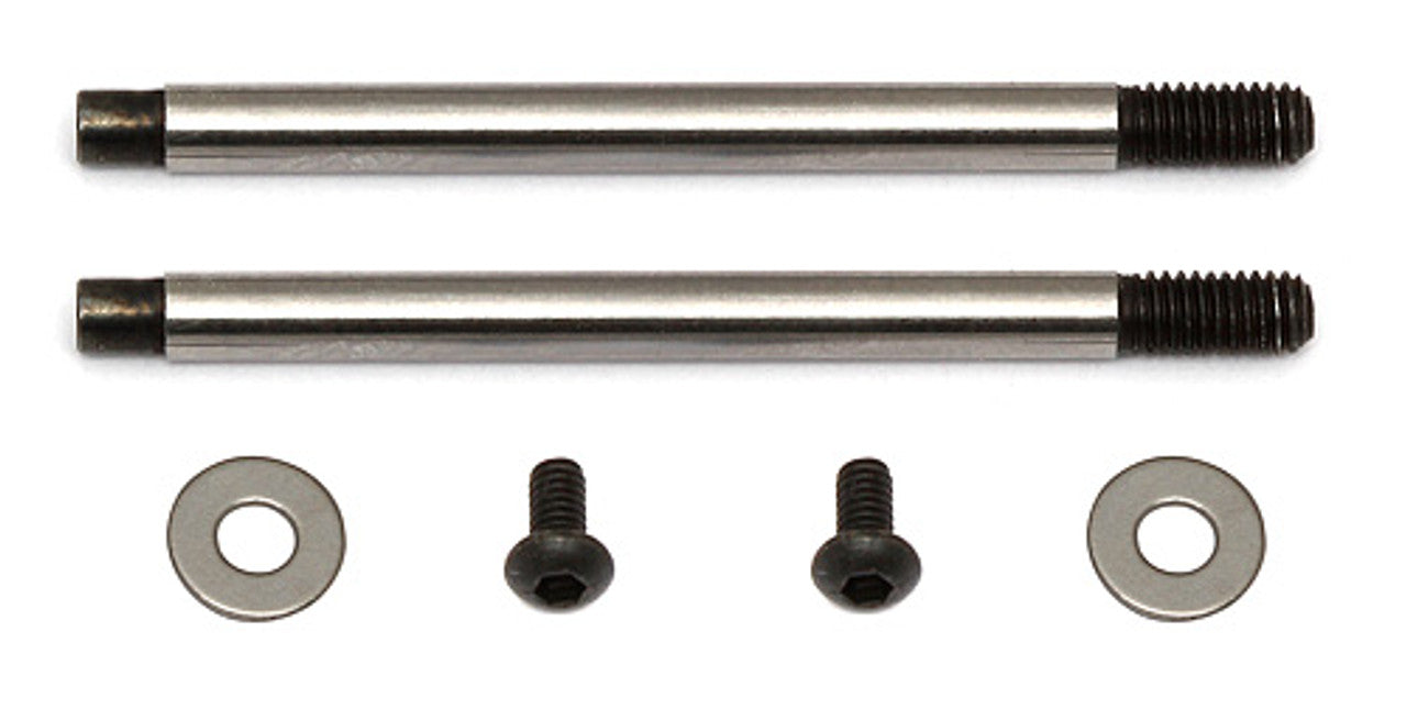 Team Associated 91616 Factory Team 3x21mm Chrome V2 Shock Shaft for #91576