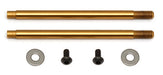 Team Associated 91619 3x27.5mm V2 TiN Coated Shock Shaft for #91577 AND #91578