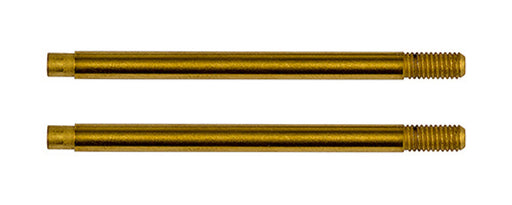 Team Associated 91642 V2 TiN Shock Shafts for B74, 3x24