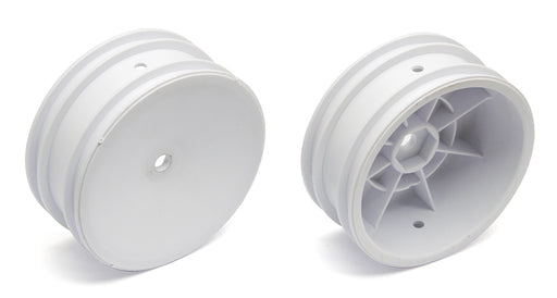 Team Associated 9690 Buggy Front Hex Wheels White for RC10 B4 B5 B6