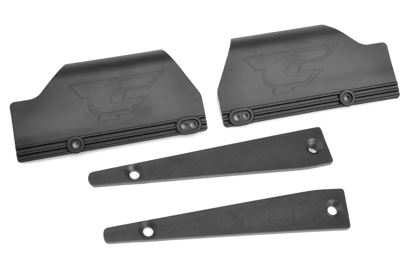 Team Corally C-00180-1066 Composite  Left and Right Mud Guards fits Kagama (1 Pair)