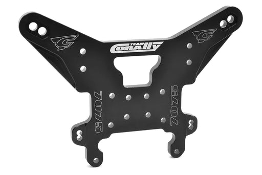 Team Corally C-00180-1123 Black Aluminum Rear 5mm Shock Tower fits Asuga XLR