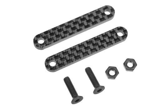 Team Corally C-00180-254 Graphite 2.5mm Front Chassis Brace Stiffener fits Python (2 Pieces)