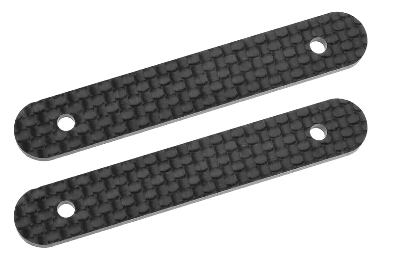 Team Corally C-00180-257 Graphite 2.5mm Rear Shock Stay Stiffener - Rear - Graphite 2.5mm, Kronos, Shogun