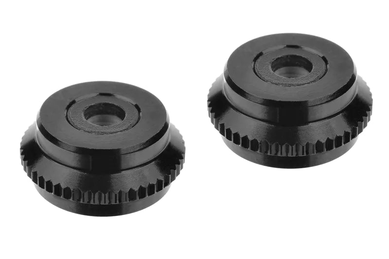 Team Corally C-00180-316 Aluminum Lower Shock Cap fits: Dementor, Kronos, Python, and Shogun (2 Pack)