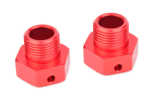 Team Corally C-00180-329 Aluminum Wide RTR Wheel Hex Adapter fits: Dementor, Kronos, Python, Shogun, and Kagama (2 Pack)