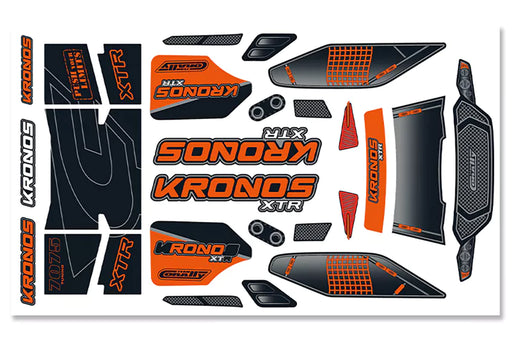 Team Corally C-00180-380-2 Decal Sheet for Kronos XTR Body 1pc