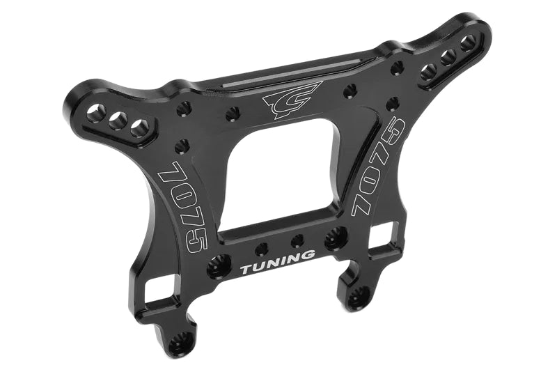 Team Corally C-00180-420 Black Anodized Front Shock Tower Swiss Made 7075 T6 5mm
