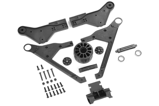 Team Corally C-00180-567 Single Wheel Wheelie Bar 2021 Complete Set