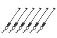 Team Corally C-00180-614 Body Clip Retainer with Black Body Clip fits Kagama