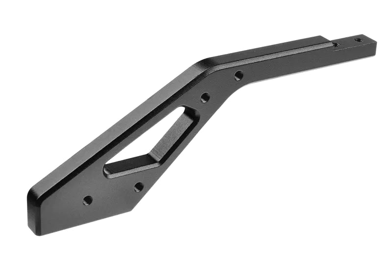 Team Corally C-00180-866 Black Anodized Front Chassis Brace fits Asuga XLR Swiss Made 7075 T6 3mm Aluminum Made In Italy
