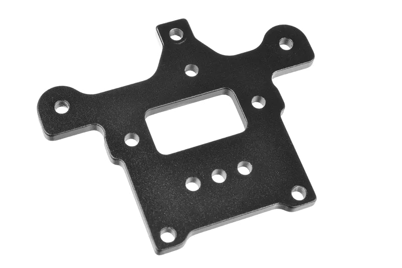 Team Corally C-00180-868 Black Aluminum Steering Deck fits Asuga XLR