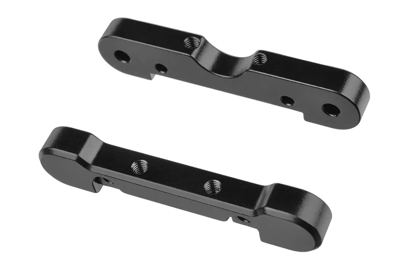 Team Corally C-00180-872 Black Aluminum 8mm Heavy Duty Suspension Arm Mount for Rear Side of the Front Suspension for Kagama