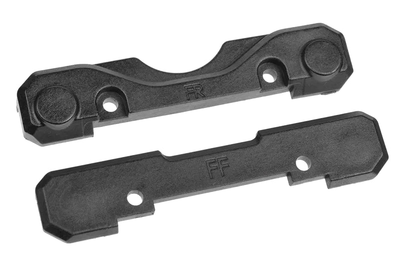Team Corally C-00180-977 Suspension Arm Mount Covers, Front, Composite, 1 Set