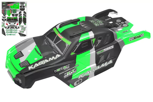 Team Corally C-00180-981-3 Team Corally Pre-Cut Green Kagama Body