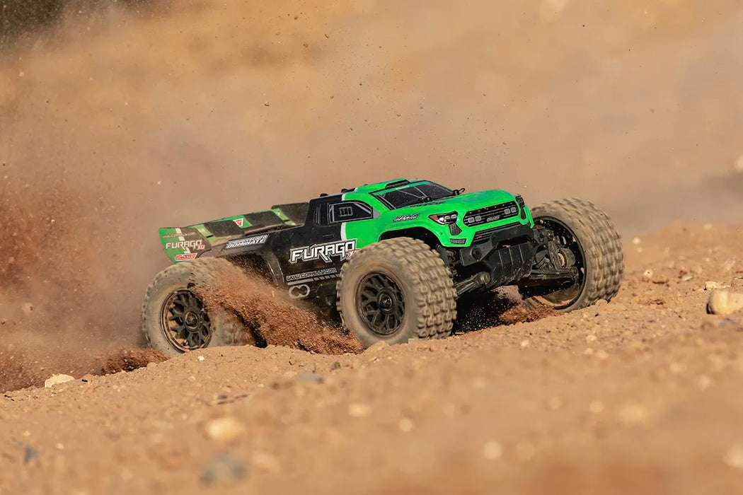 Team Corally C-00230-G Green FURAGO XD 4WD 2S Small Scale RTR Monster Truck