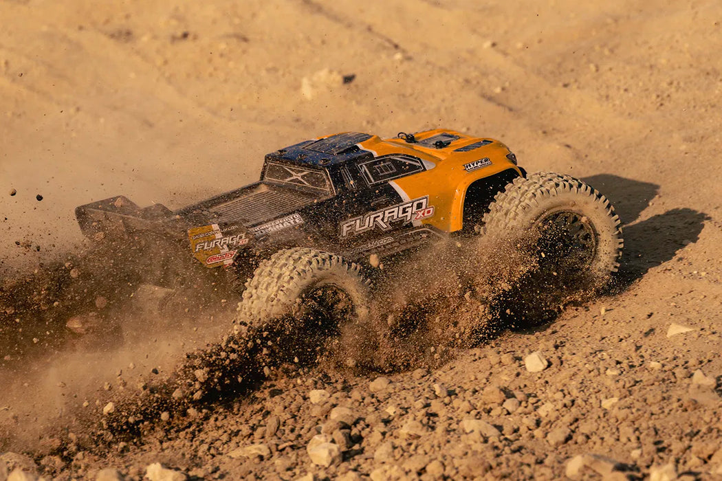 Team Corally C-00230-O Orange FURAGO XD 4WD 2S Small Scale RTR Monster Truck