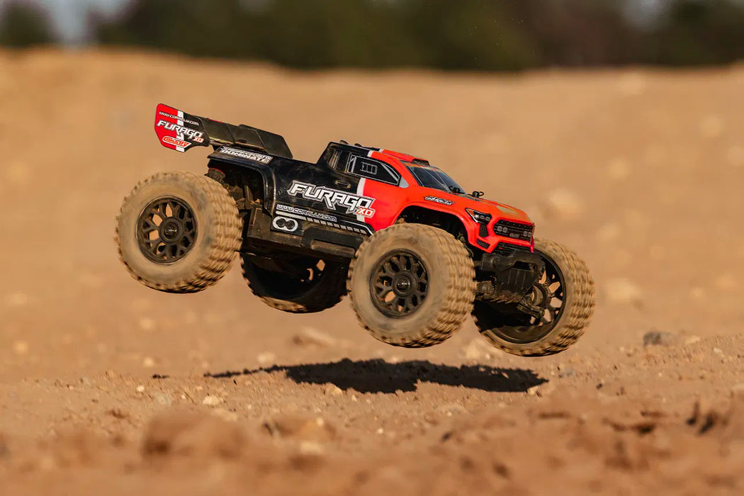 Team Corally C-00230-R Red FURAGO XD 4WD 2S Small Scale RTR Monster Truck