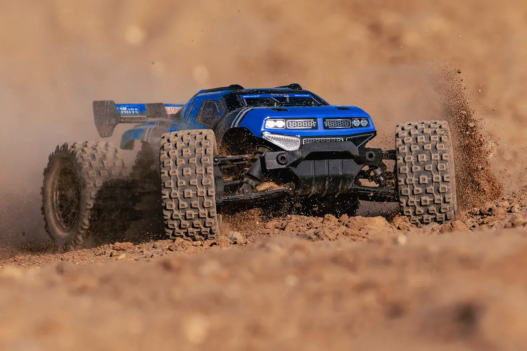 Team Corally C-00231-B Blue PUNISHER XD 4WD 2S Small Scale RTR Monster Truck