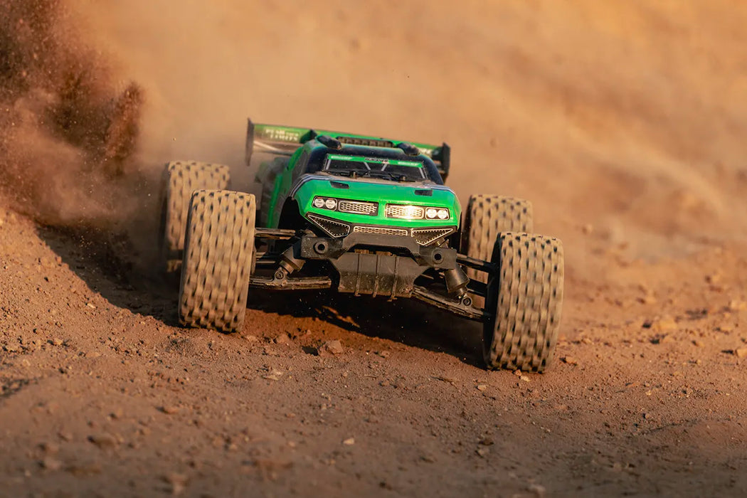 Team Corally C-00231-G Green PUNISHER XD 4WD 2S Small Scale RTR Monster Truck
