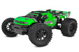 Team Corally C-00231-G Green PUNISHER XD 4WD 2S Small Scale RTR Monster Truck