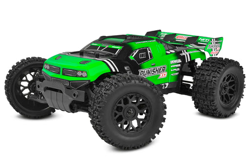 Team Corally C-00231-G Green PUNISHER XD 4WD 2S Small Scale RTR Monster Truck