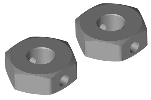 Team Corally C-00250-078 Aluminum Rear Wheel Hex Adapter 1 Pair Mammoth Moxoo and Triton