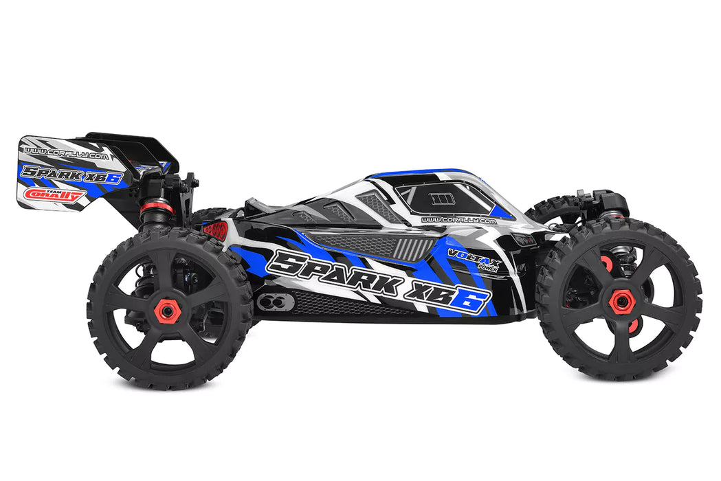 Team Corally C-00285-B Blue Spark XB6 1/8 6S Basher Buggy RTR