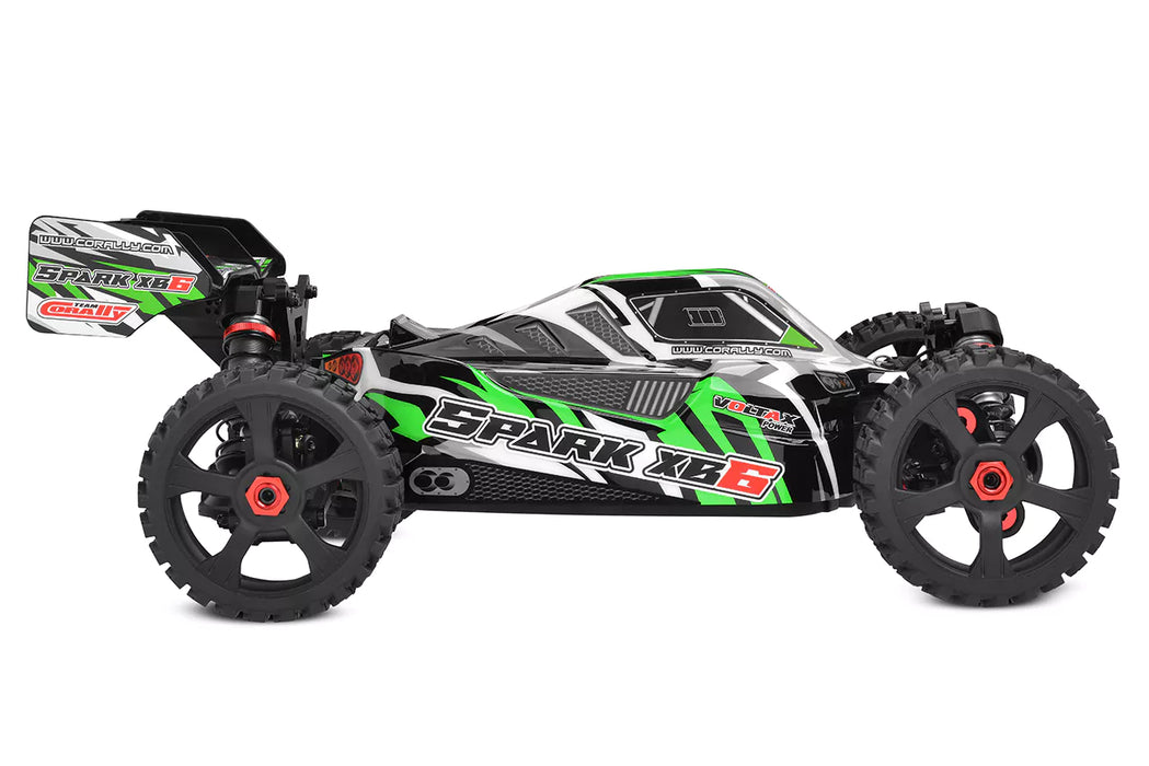 Team Corally C-00285-G Green Spark XB6 1/8 6S Basher Buggy RTR