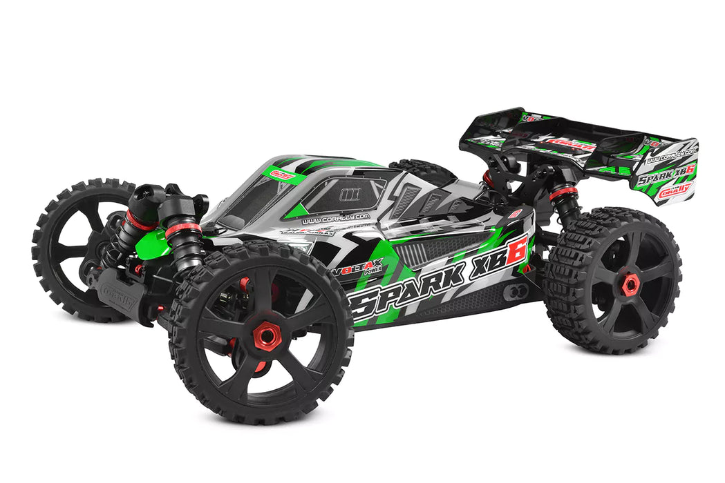 Team Corally C-00285-G Green Spark XB6 1/8 6S Basher Buggy RTR