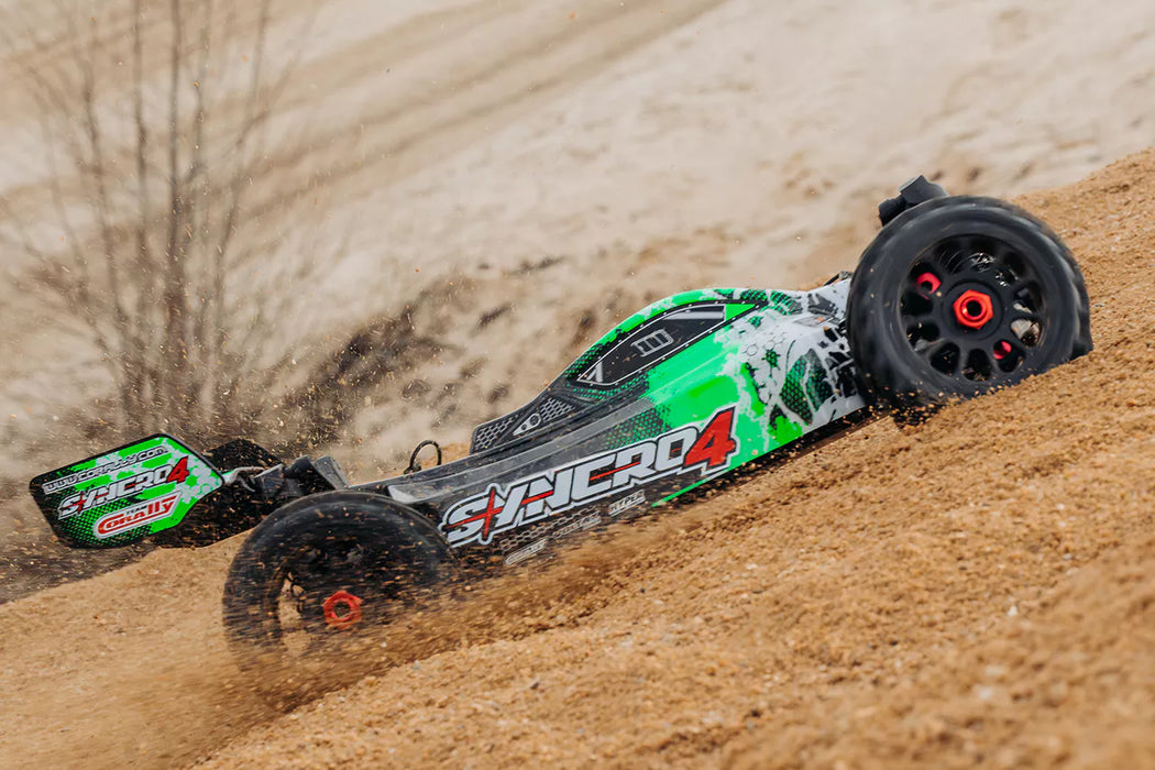 Team Corally C-00287-G Green Syncro-4 1/8 4S Brushless Off Road Buggy RTR