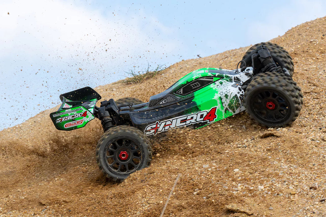 Team Corally C-00287-G Green Syncro-4 1/8 4S Brushless Off Road Buggy RTR