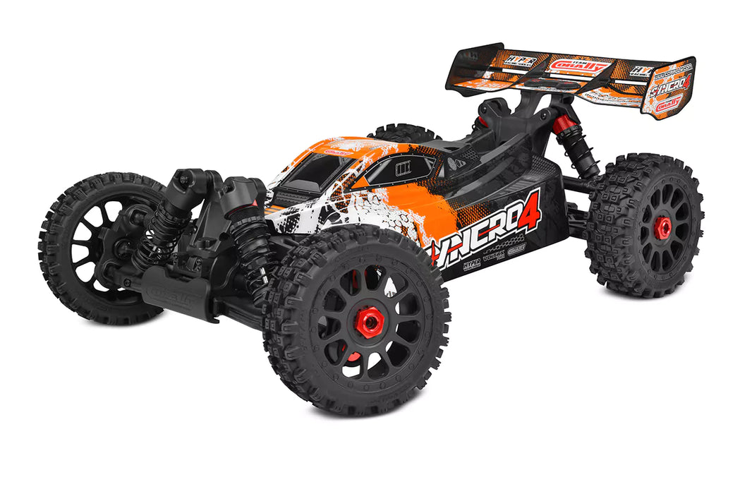 Team Corally C-00287-O Orange Syncro-4 1/8 4S Brushless Off Road Buggy RTR