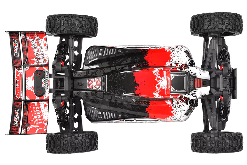 Team Corally C-00287-R Red Syncro-4 1/8 4S Brushless Off Road Buggy RTR