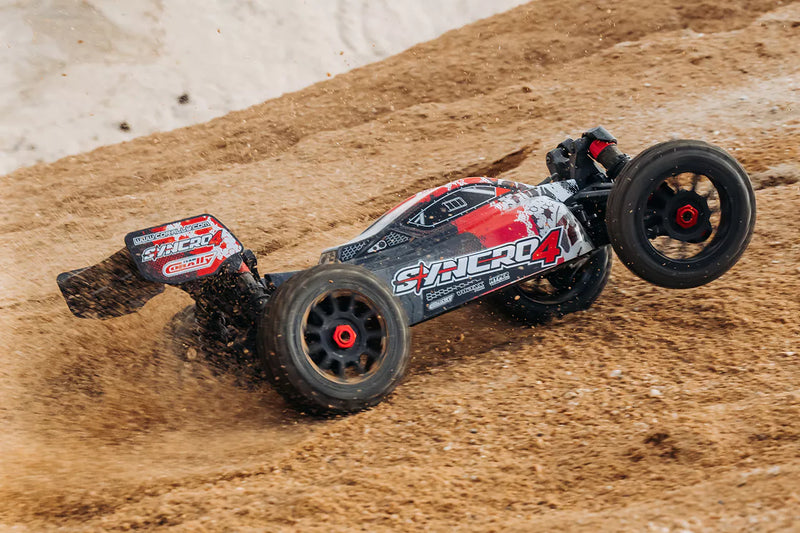 Team Corally C-00287-R Red Syncro-4 1/8 4S Brushless Off Road Buggy RTR
